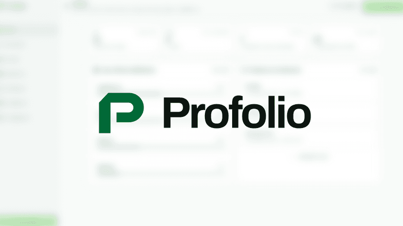 Profolio project screenshot